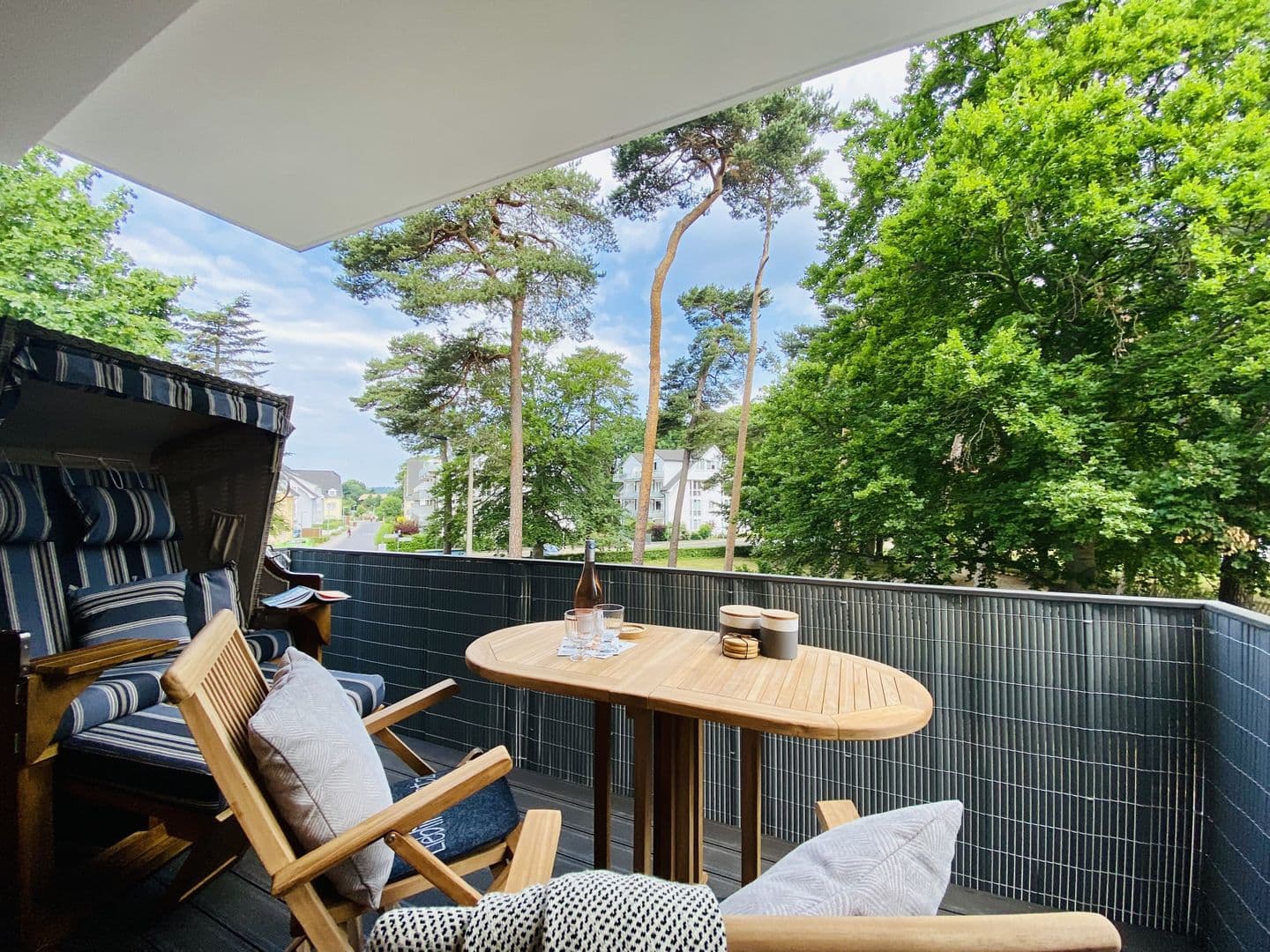 Ferienwohnung Strandkorb & Mee(h)r Parkvillen Carlota und Candela Baabe