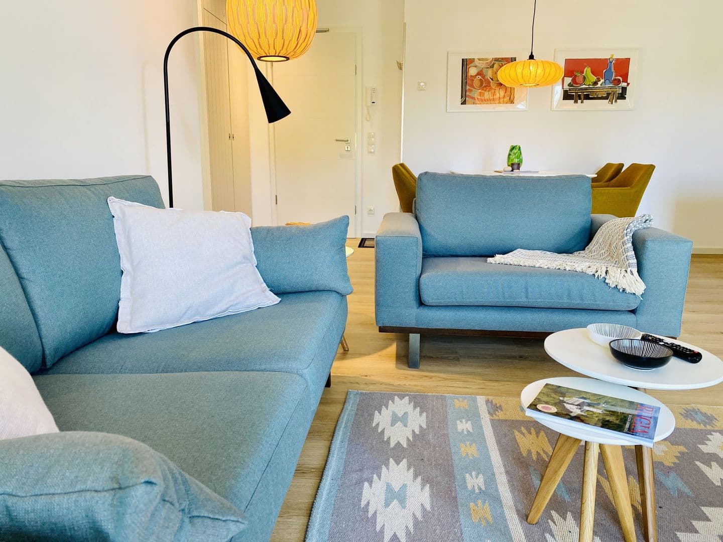 Ferienwohnung Strandkorbliebe in der Villa Düne Binz in Binz – Terrasse