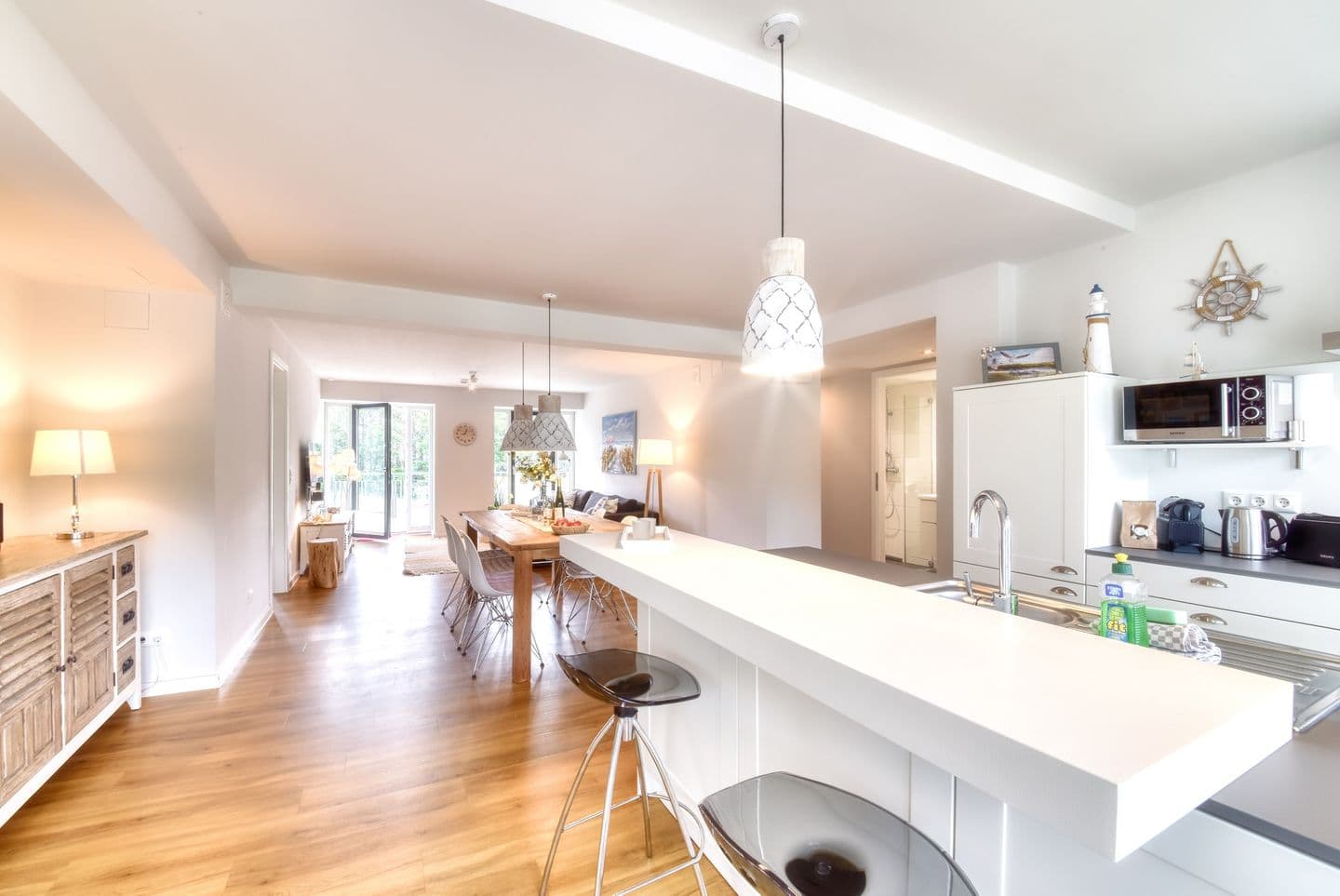 Ferienwohnung "Strandleben" im Haus Granitz Prora in Prora – Küche