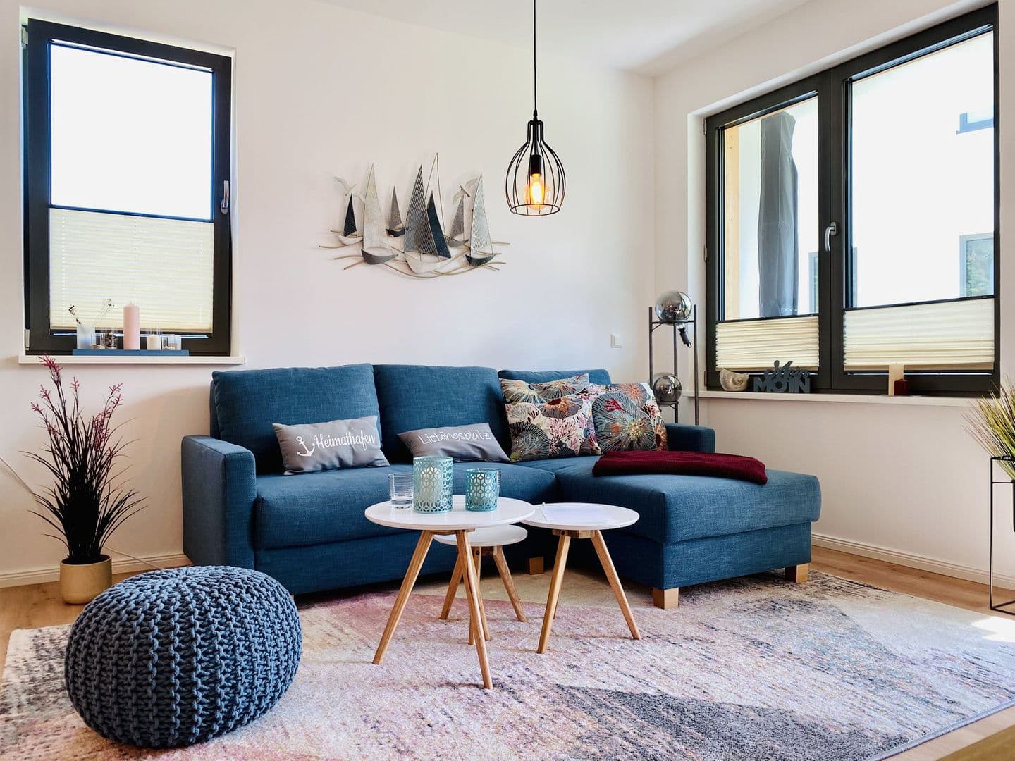 Ferienwohnung Strandloper 8 Parkvillen Carlota und Candela Baabe in Baabe – Wohnzimmer