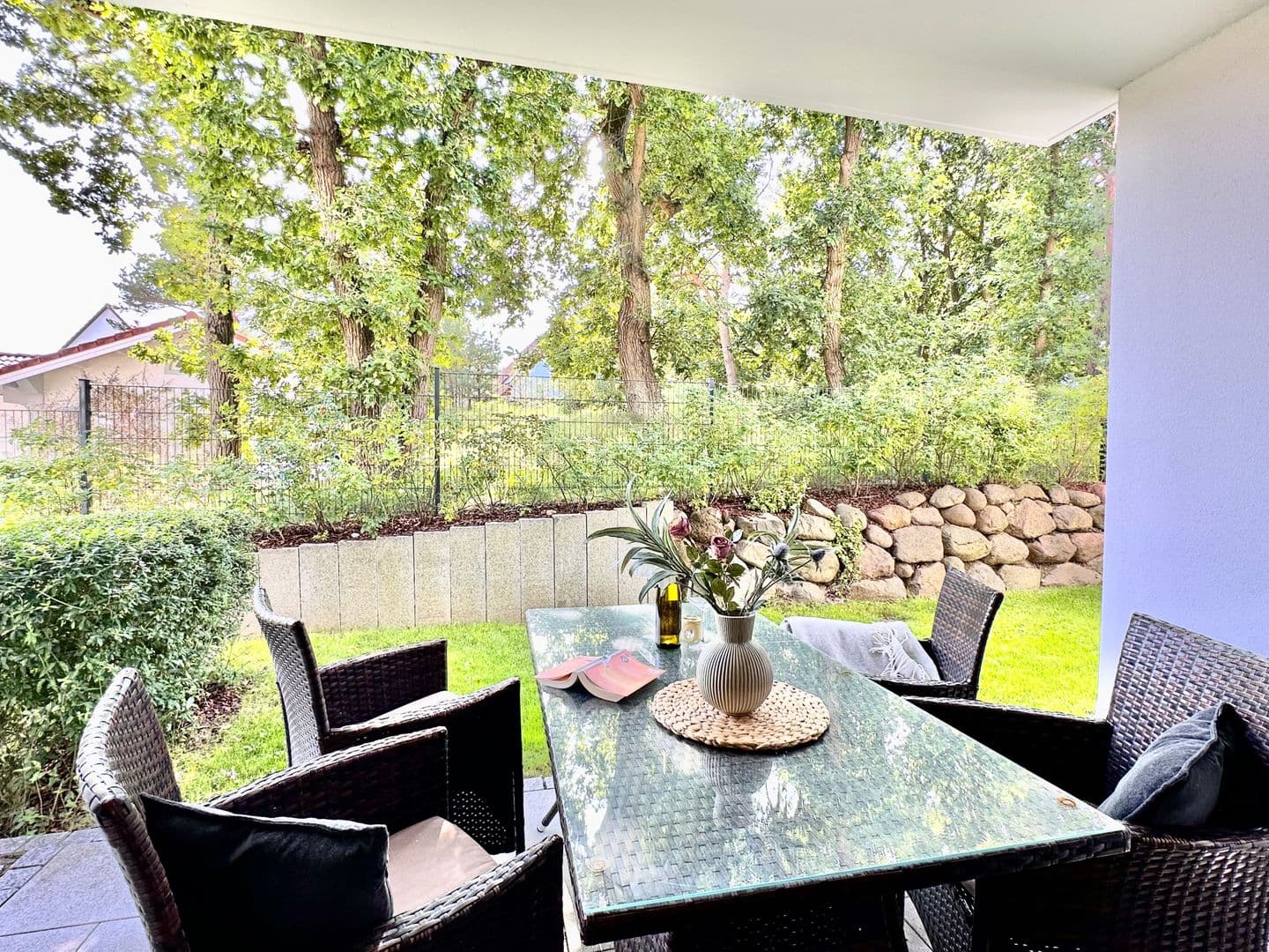 Ferienwohnung Urlaubsanker 3 Villa Sofie Binz in Binz – Terrasse