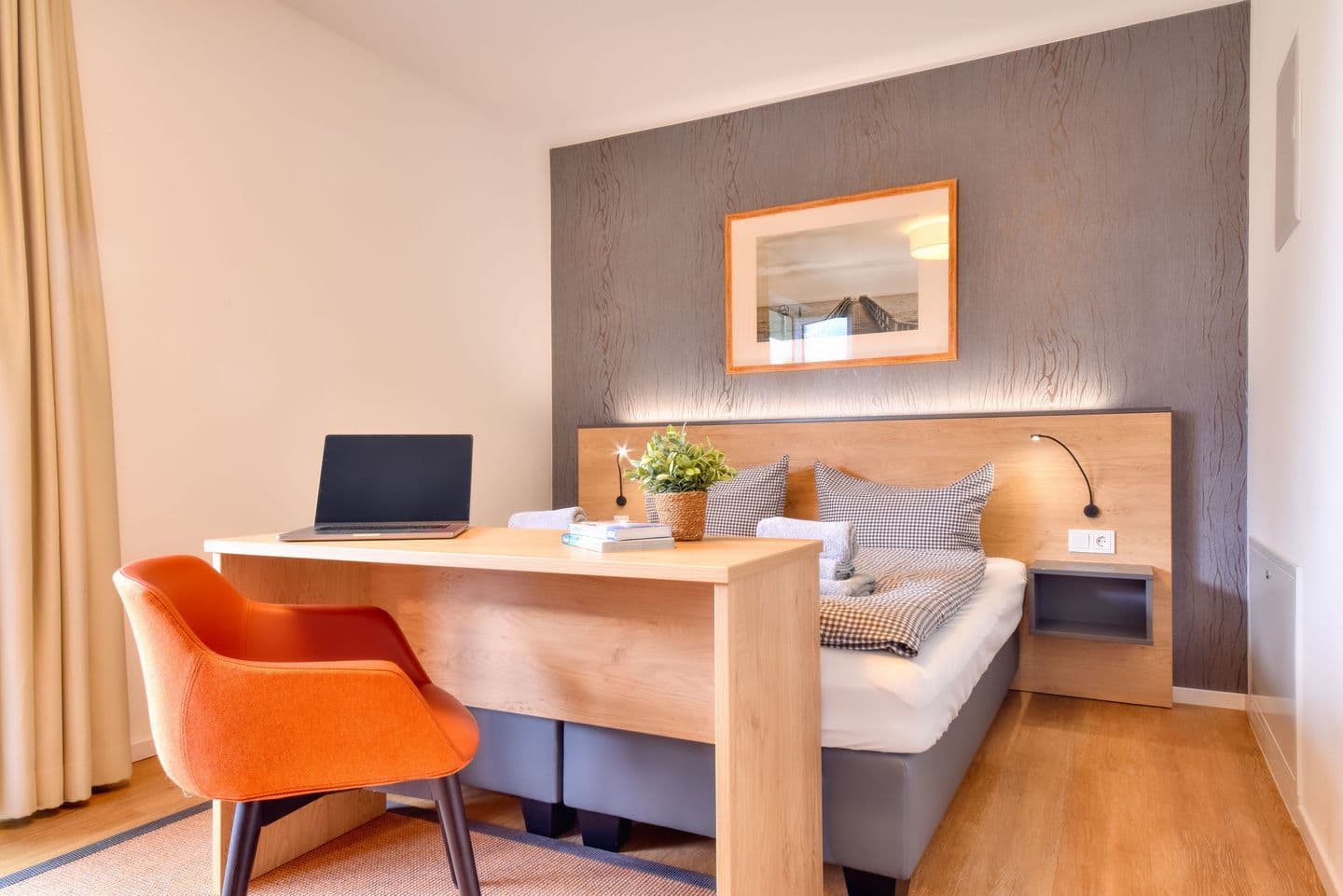 Ferienwohnung Waldkauz 23 im Wreecher Idyll Rügen in Wreechen – Wohnzimmer