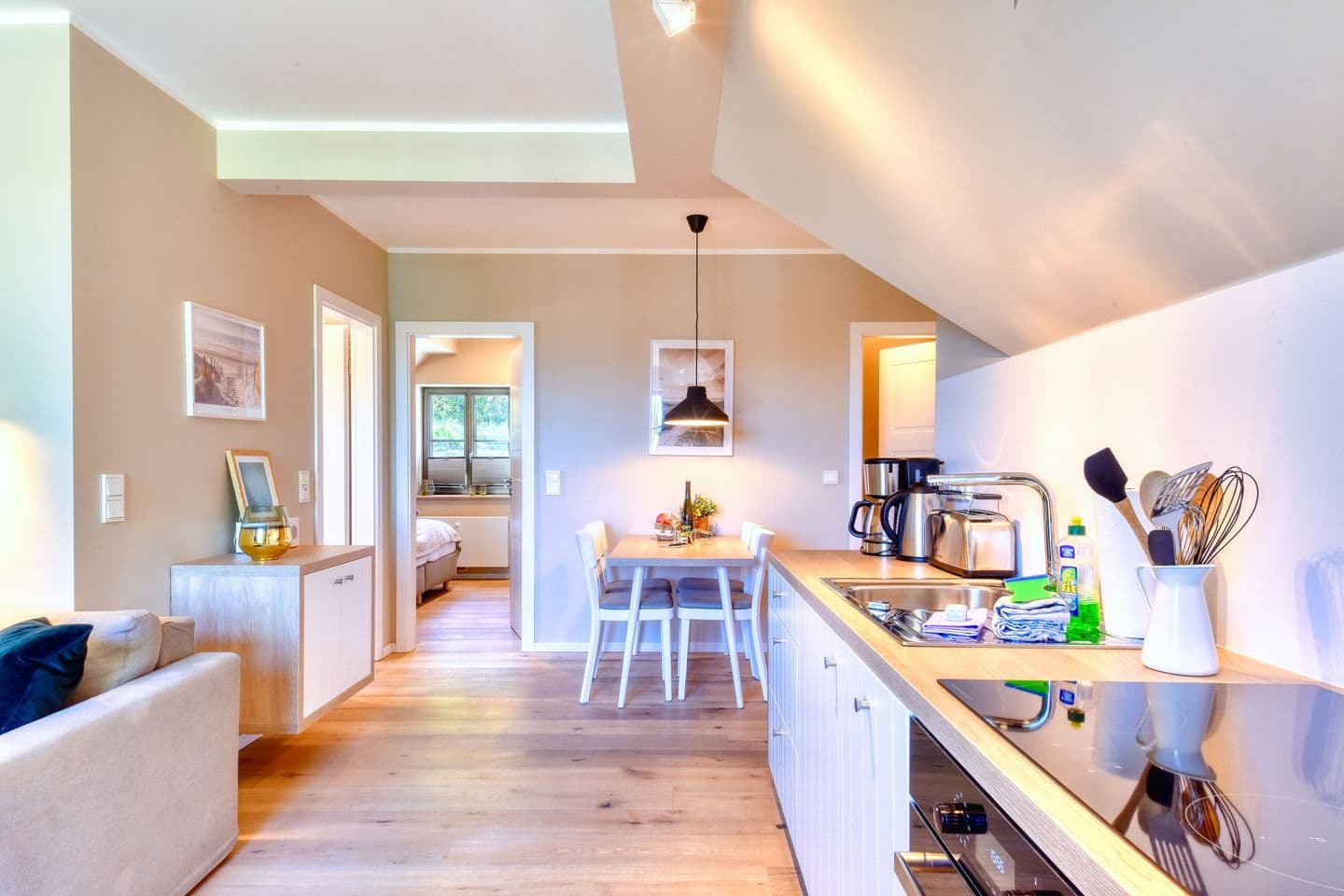 Ferienwohnung Wandashorst 25 Feriendorf Klein Stresow Rügen in Klein Stresow – Wohnzimmer