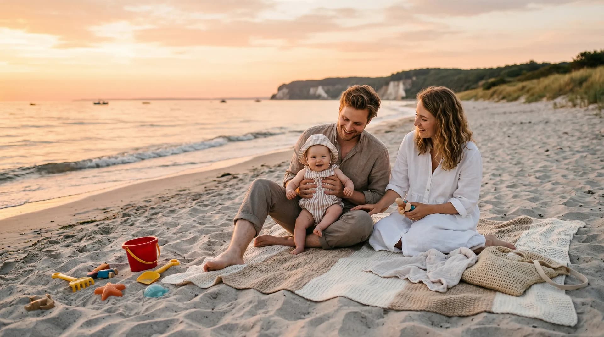 Checkliste Urlaub mit Baby: Alles für den Rügen-Trip