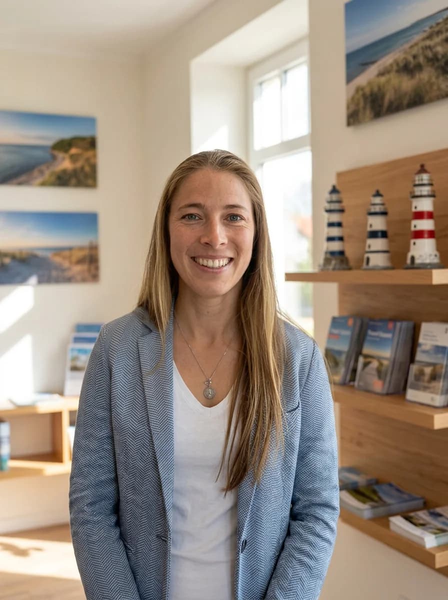 Eva-Maria - Kapitänin und Geschäftsführerin